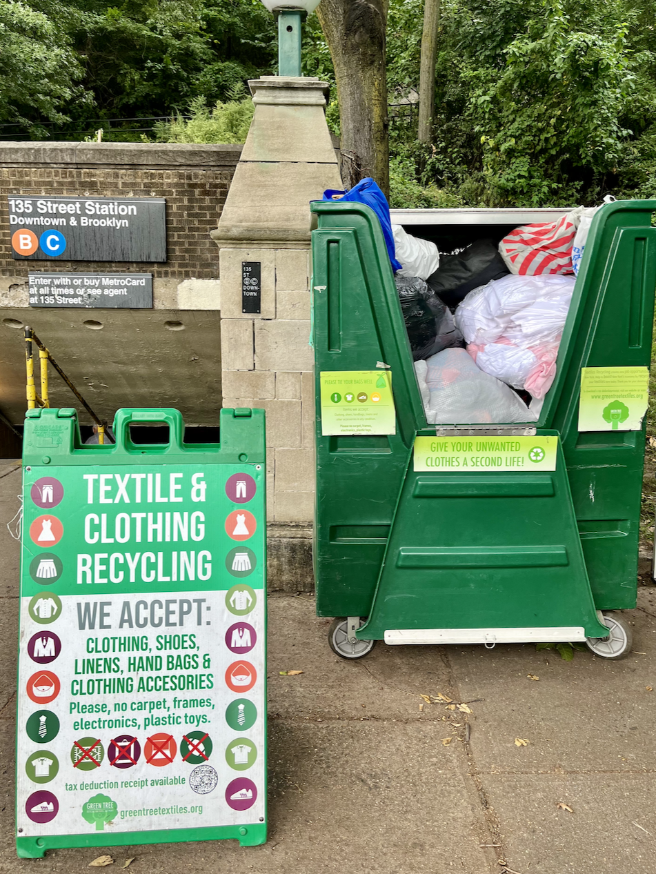 Clothing Recycling Drop-off